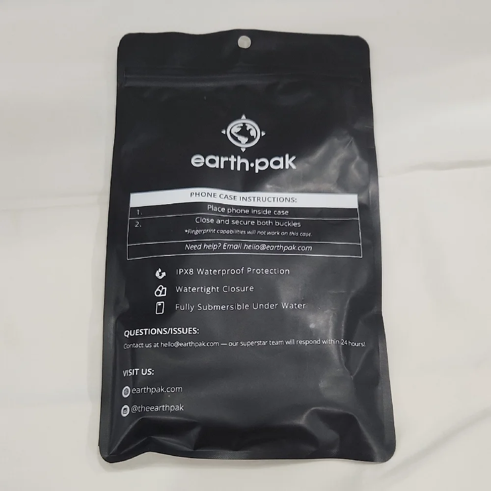 Earth Pak IPX8 Waterproof Phone Case